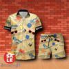 Corona Extra Beer Summer Seafood Hawaiian Shirt & Shorts For Men Gift Ideas