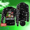 Cow Christmas Ho Ho Ho Christmas Ugly Sweater Impressive Gift