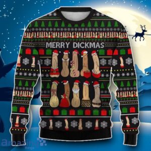Creative Merry Cockstmas Ugly 3D Sweater Impressive Gift Christmas Product Photo 1