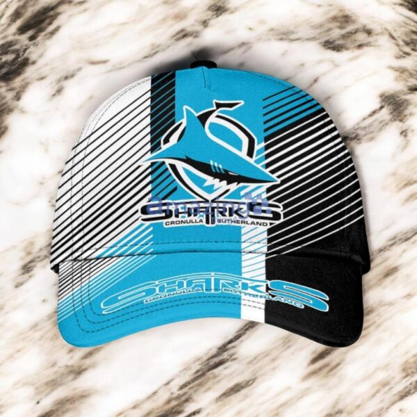 Cronulla-Sutherland Sharks NRL Personalized Classic Classic Cap 3D For Fan Product Photo 1