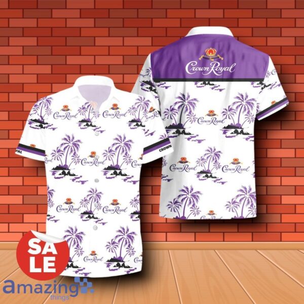 Crown Royal Summer Beach Hawaiian Shirt & Shorts For Men Gift Ideas Product Photo 2