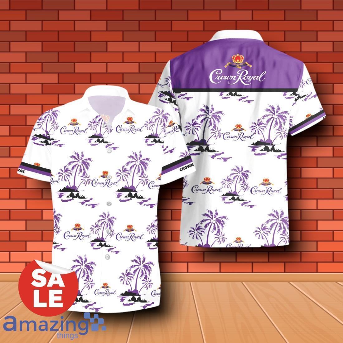 Crown Royal Summer Beach Hawaiian Shirt & Shorts For Men Gift Ideas image Crown Royal Summer Beach Hawaiian Shirt & Shorts For Men Gift Ideas Product Photo 2