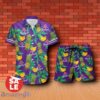Crown Royal Tropical Flower Aloha Hawaiian Shirt & Shorts For Men Gift Ideas
