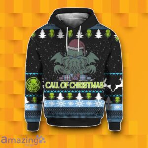 Cthulhu Call Of Christmas 3D Hoodie Best Gift Product Photo 2