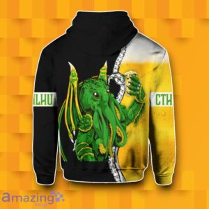 Cthulhu I Lovecraft Beer 3D Hoodie Best Gift Product Photo 2