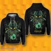 Cthulhu The Great Old One Zip 3D Hoodie Best Gift