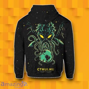 Cthulhu The Great Old One Zip 3D Hoodie Best Gift Product Photo 3