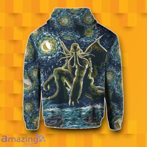 Cthulhu Zip 3D Hoodie Best Gift For Men And Women Product Photo 3
