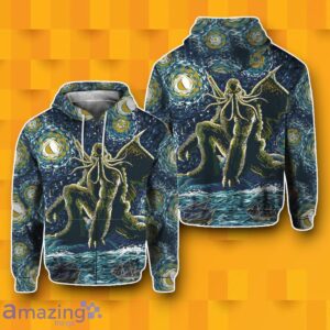 Cthulhu Zip 3D Hoodie Best Gift For Men And Women Product Photo 1