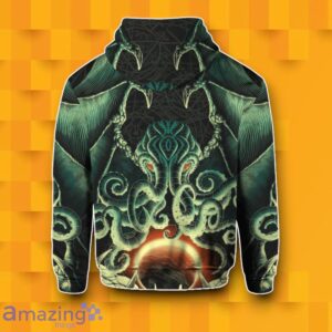 Cthulhu Zip 3D Hoodie Best Gift For Men Women Product Photo 3