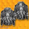 Cthulhu Zip Hoodie 3D Best Gift