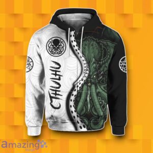 Cthulhu Zip Hoodie 3D Best Gift For Men And Women Product Photo 2