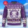 Custom Name Crown Royal Titties Funny Ugly Christmas Sweater New Design