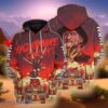 Custom Name Freddy Krueger At Nightmare 3D Hoodie Impressive Gift