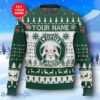 Custom Name Jameson Titties Funny Ugly Christmas Sweater New Design