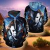 Custom Name Michael Myers Halloween Night 3D Hoodie Impressive Gift