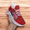 Custom Name NCAA Wisconsin Badgers Sneaker Max Soul Shoes Stride In Style For Men And Women