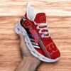 Custom Name NCAA Wisconsin Badgers Sneaker Max Soul Shoes Stride Stylishly For Men And Women