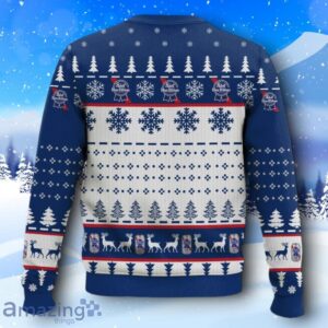 Custom Name Pabst Blue Ribbon Titties Funny Ugly Christmas Sweater New Design Product Photo 2