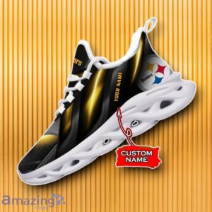Custom Name Pittsburgh Steelers Max Soul Shoes Unique Gift Product Photo 1