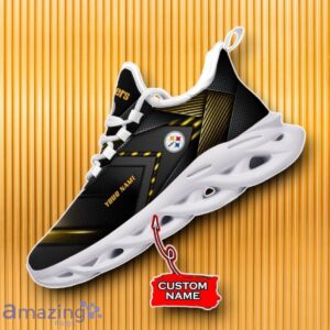Custom Name Pittsburgh Steelers Max Soul Shoes Unique Gift For Men And Women Product Photo 1