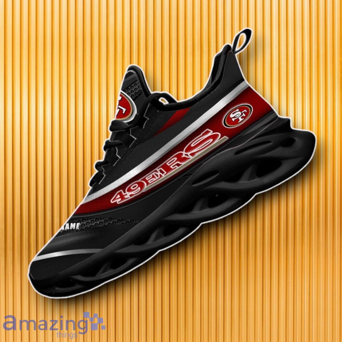 Custom Name San Francisco 49ers Max Soul Shoes Best Gift For Men Women image Custom Name San Francisco 49ers Max Soul Shoes Best Gift For Men Women Product Photo 2