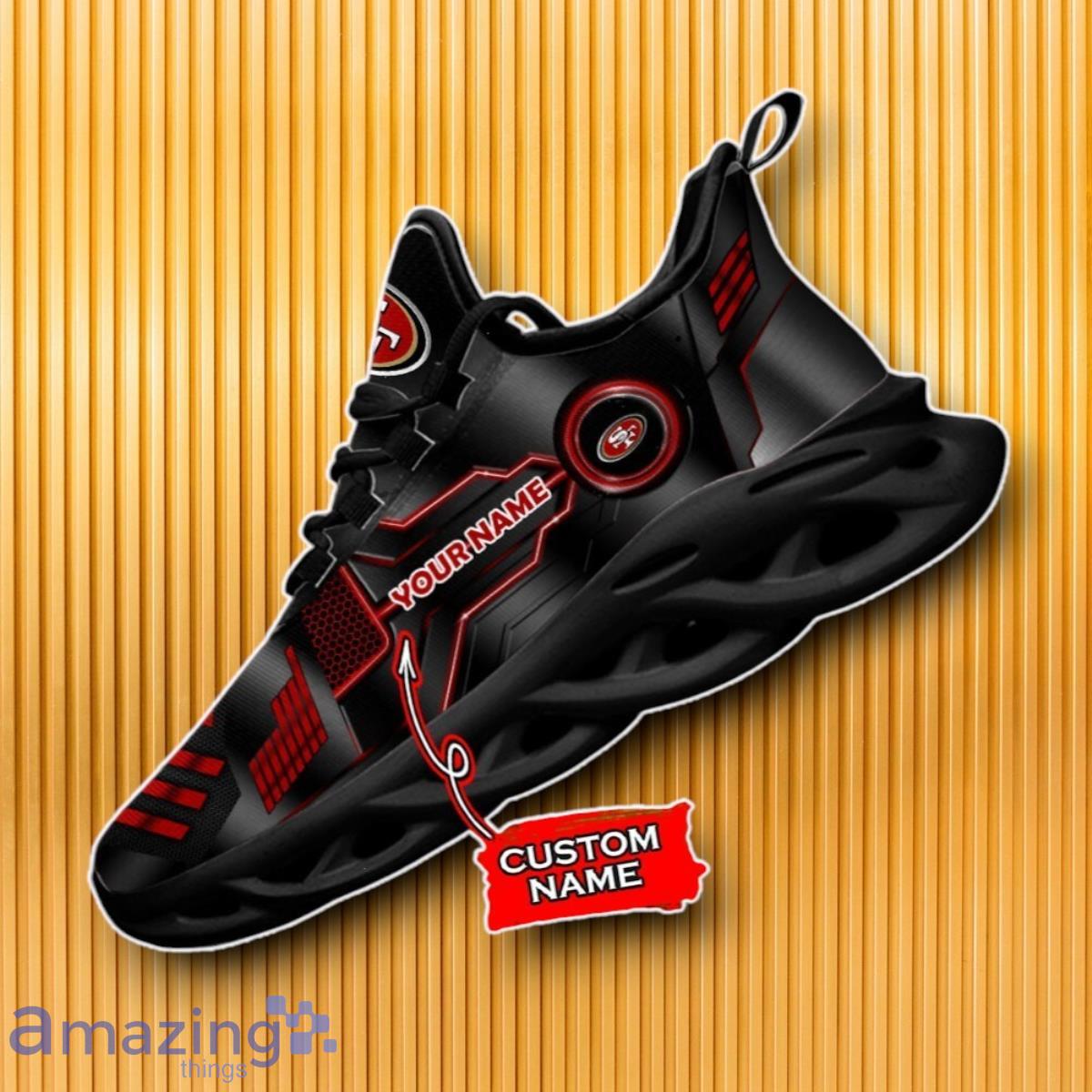 Custom Name San Francisco 49ers Max Soul Shoes Impressive Gift For Men And Women image Custom Name San Francisco 49ers Max Soul Shoes Impressive Gift For Men And Women Product Photo 2