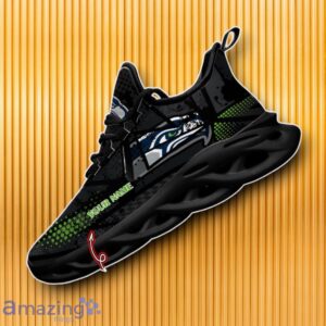 Custom Name Seattle Seahawks Max Soul Shoes Best Gift For Men Women Product Photo 2