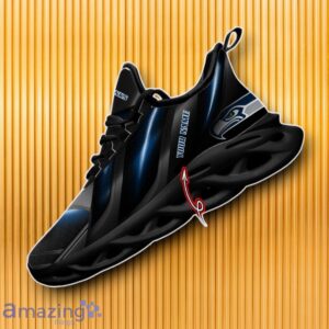 Custom Name Seattle Seahawks Max Soul Shoes Impressive Gift For Men Women image Custom Name Seattle Seahawks Max Soul Shoes Impressive Gift For Men Women Product Photo 2