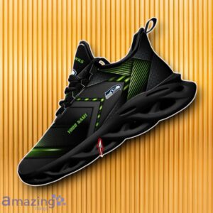 Custom Name Seattle Seahawks Max Soul Shoes Style Gift For Men And Women image Custom Name Seattle Seahawks Max Soul Shoes Style Gift For Men And Women Product Photo 2