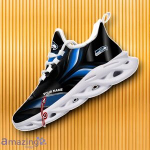Custom Name Seattle Seahawks Max Soul Shoes Unique Gift For Men Women Product Photo 1