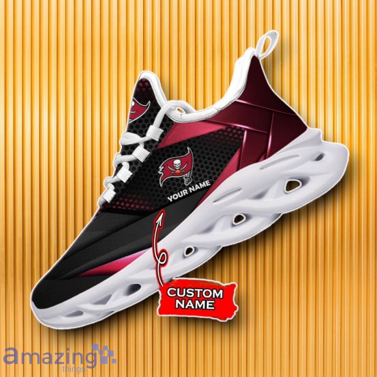 Custom Name Tampa Bay Buccaneers Max Soul Shoes Best Gift For Men Women image Custom Name Tampa Bay Buccaneers Max Soul Shoes Best Gift For Men Women Product Photo 1