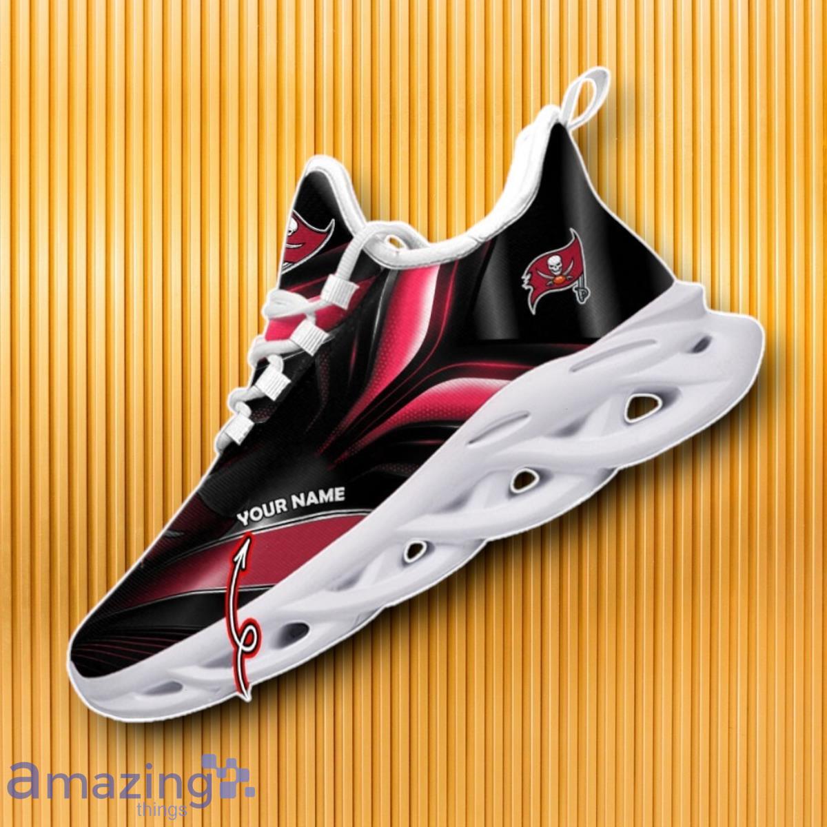 Custom Name Tampa Bay Buccaneers Max Soul Shoes Impressive Gift For Men And Women image Custom Name Tampa Bay Buccaneers Max Soul Shoes Impressive Gift For Men And Women Product Photo 1
