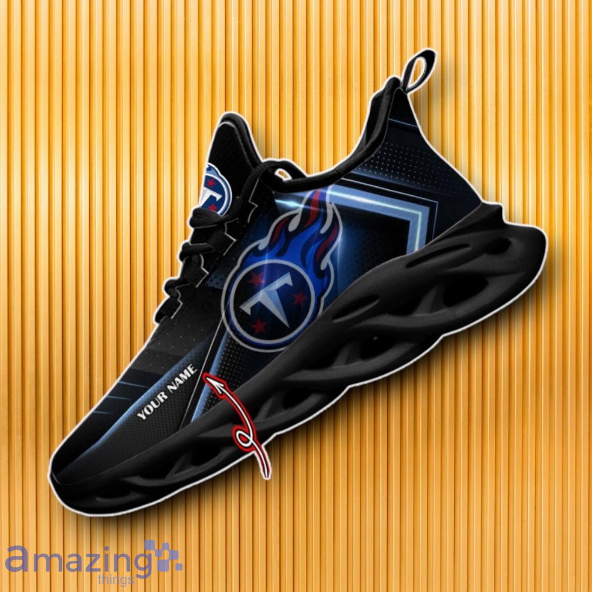 Custom Name Tennessee Titans Max Soul Shoes Unique Gift For Men And Women image Custom Name Tennessee Titans Max Soul Shoes Unique Gift For Men And Women Product Photo 2