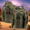 Custom Name Vintage Pabst Blue Ribbon Unisex 3D Hoodie Impressive Gift