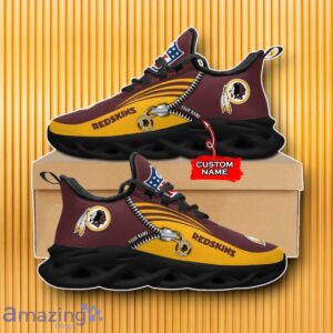 Custom Name Washington Redskins Max Soul Shoes Impressive Gift For Men And Women Product Photo 2