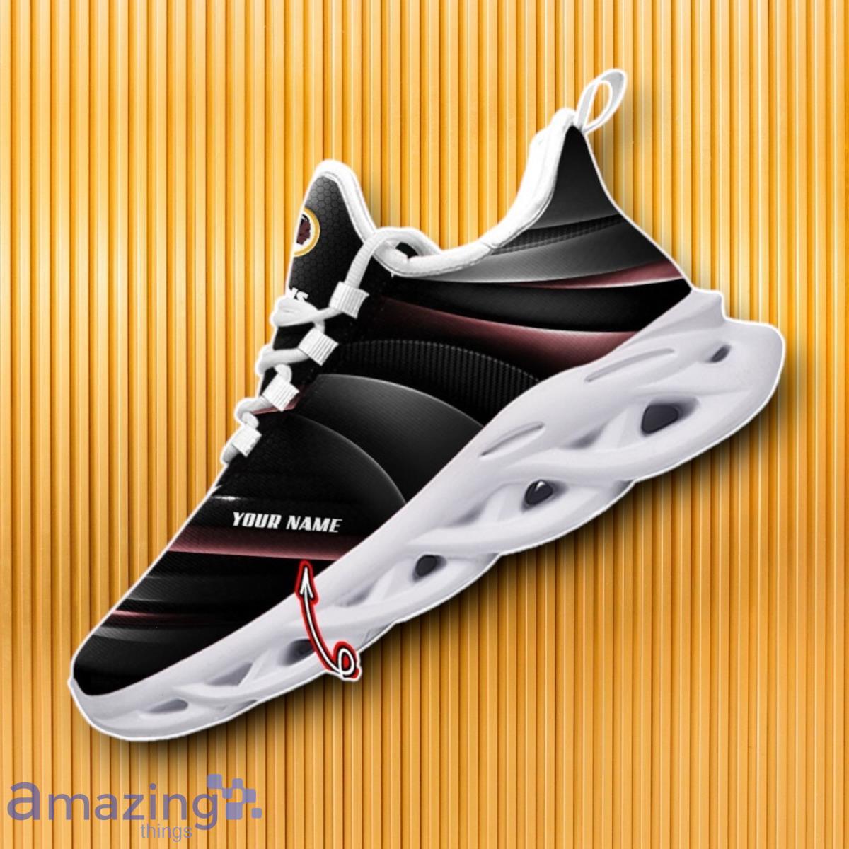 Custom Name Washington Redskins Max Soul Shoes Impressive Gift Men And Women image Custom Name Washington Redskins Max Soul Shoes Impressive Gift Men And Women Product Photo 1