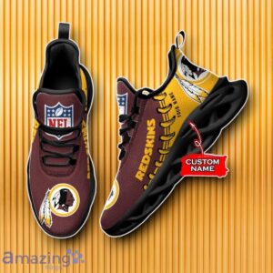 Custom Name Washington Redskins Max Soul Shoes Unique Gift For Men And Women Product Photo 1