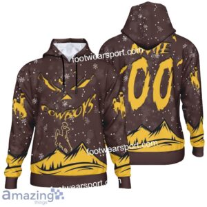 Custom Number And Name Wyoming Cowboys Grinch Face 3D Hoodie, 3D Tshirt, Sweater AOP For Fans - NCAA Wyoming Cowboys Grinch Face 3D Hoodie, 3D Tshirt, Sweater AOP Custom Number And Name Photo 1