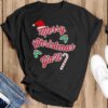 Cute Merry Christmas Ya’ll T-Shirt for Southerners