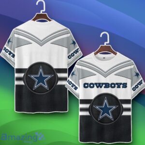 Dallas Cowboys 3D Hoodies, 3D T Shirt, All Over Print For Fans Custom Name image Dallas Cowboys 3D Hoodies, 3D T-Shirt, All Over Print For Fans Custom Name Product Photo 2