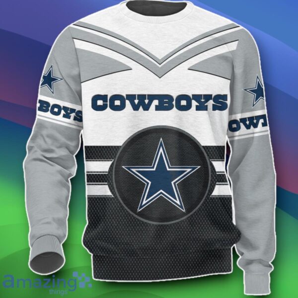 Dallas Cowboys 3D Hoodies, 3D T-Shirt, All Over Print For Fans Custom Name Product Photo 4