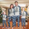 Dallas Cowboys Christmas Tree Pajamas Set Family Gift Christmas