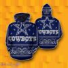 Dallas Cowboys Nfl Football Blue 3D Hoodie Best Gift