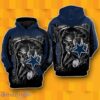 Dallas Cowboys Nfl Football Star Skull Death 3D Hoodie Best Gift