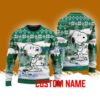 Dallas Stars Snoopy Happy Christmas Ugly Sweater Best Gift Personalized