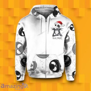 Dead Inside But Jolly Af Custom Name 3D Hoodie Best Gift Product Photo 2