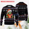 Denver Broncos Team Logo Ugly Chrismas Ugly Sweater Custom Name And Number For Fans