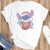 Denver Nuggets Christmas Stitch In The Sock Funny Christmas NBA T-Shirt