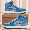 Detroit-Lions Air Jordan 1 Sneakers Shoes For Fans